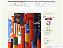 Tablet Screenshot of consul.cc